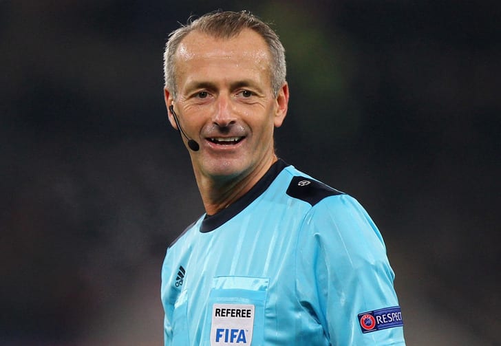 Referee Martin Atkinson