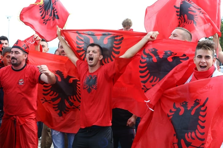 Фанаты сборной Албании / Getty Images