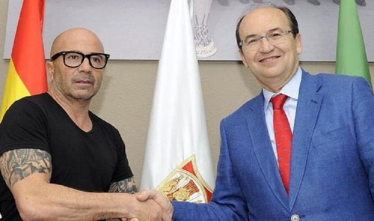 Сампаоли (слева) sevillafc.es