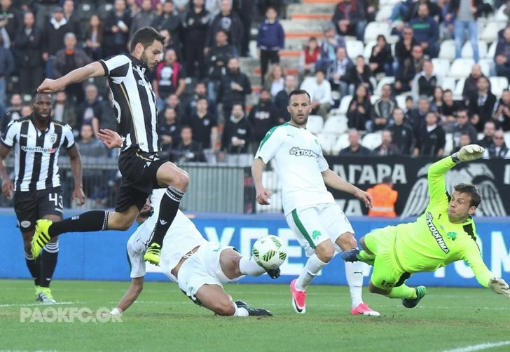 Евгений Шахов (слева), paokfc.gr