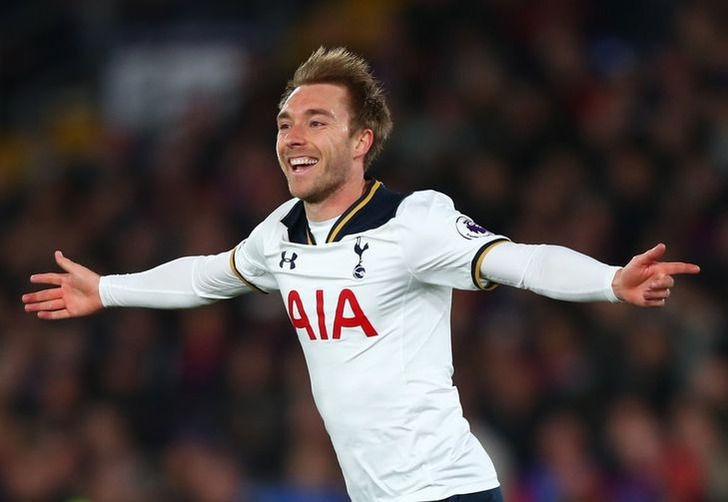 Кристиан Эриксен забил победный гол, tottenhamhotspur.com