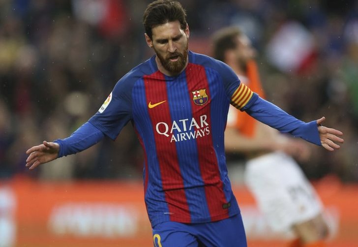 Лионель Месси дважды поразил ворота "Осасуны", laliga.es