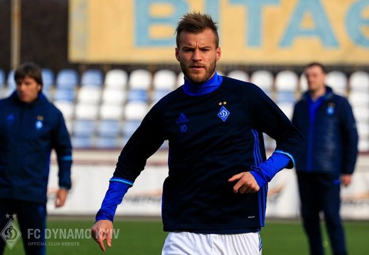 Андрей Ярмоленко отметился хет-триком, fcdynamo.kiev.ua