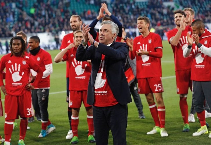 Карло Анчелотти благодарит фанатов за поддержку, fcbayern.com