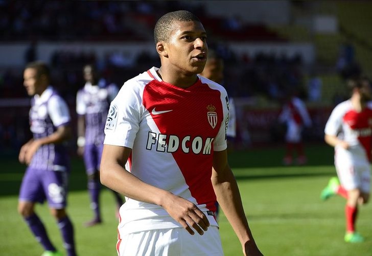18-летний Килиан Мбаппе снова отличился голом, asmonaco.com