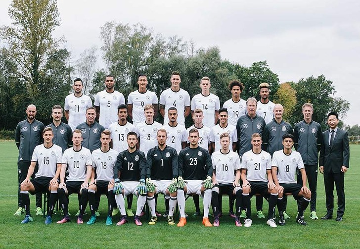 Молодежная сборная Германии, dfb.de