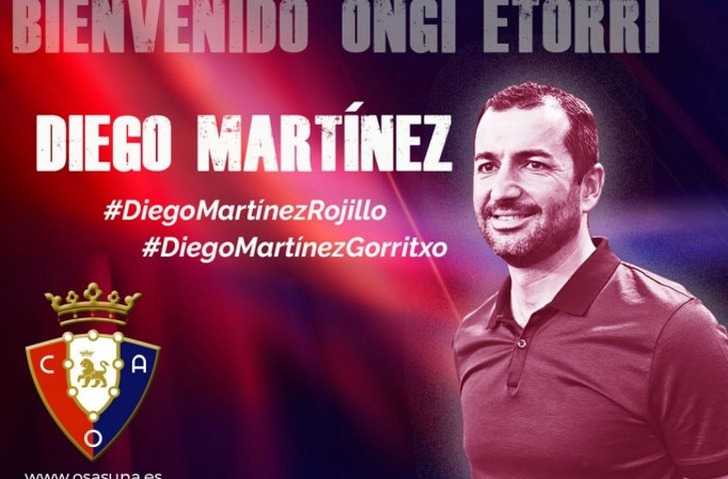 Диего Мартинес, osasuna.es