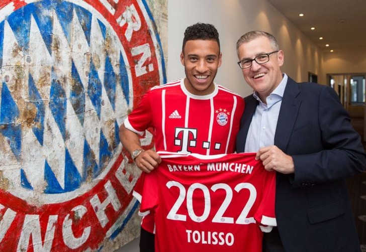Корентен Толиссо, fcbayern.com