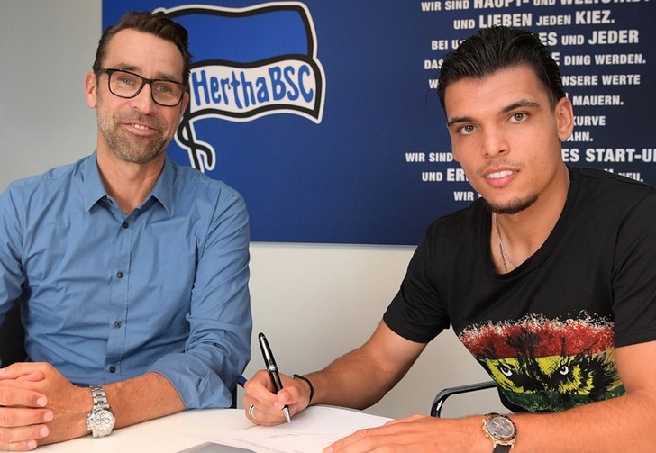 Карим Рекик (справа), herthabsc.de