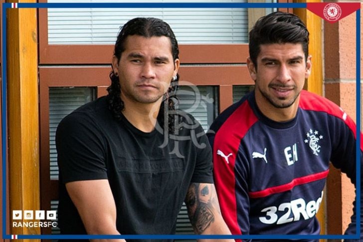 Карлос Пенья и Эдуардо Эррера, rangers.co.uk