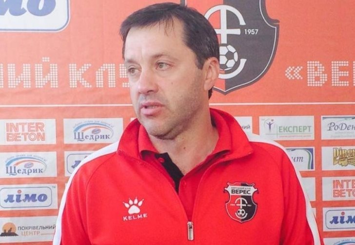 Главный тренер "Вереса" Юрий Вирт, veres.club