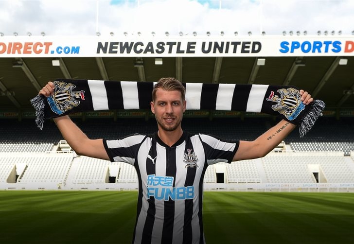 Флориан Лежен, nufc.co.uk