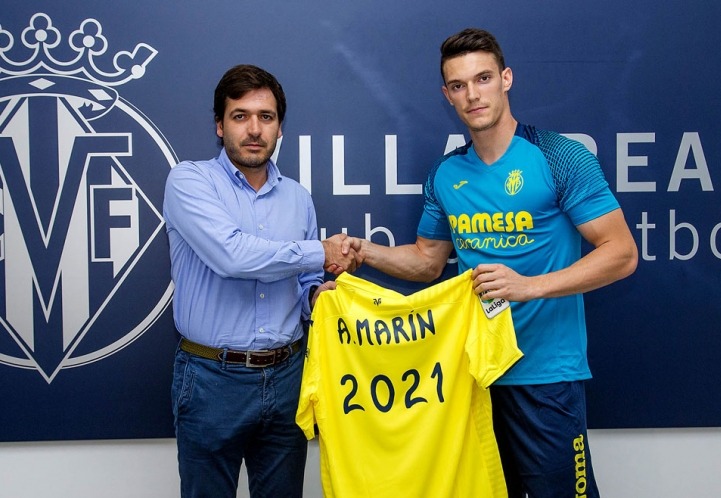 Адриан Марин, villarrealcf.es