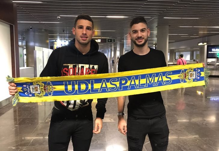 Хонатан Кальери и Эрнан Толедо, udlaspalmas.es
