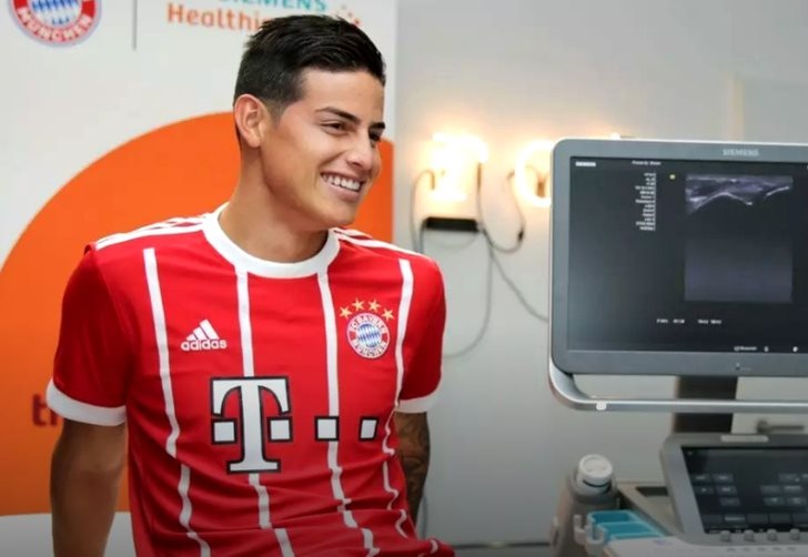 Хамес Родригес, fcbayern.com