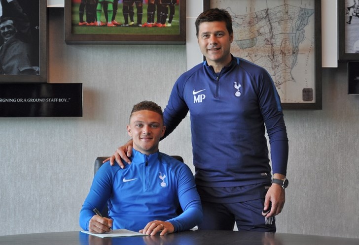 Киран Триппьер, tottenhamhotspur.com