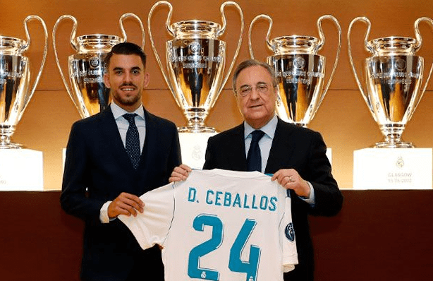 Дани Себальос (слева), realmadrid.com