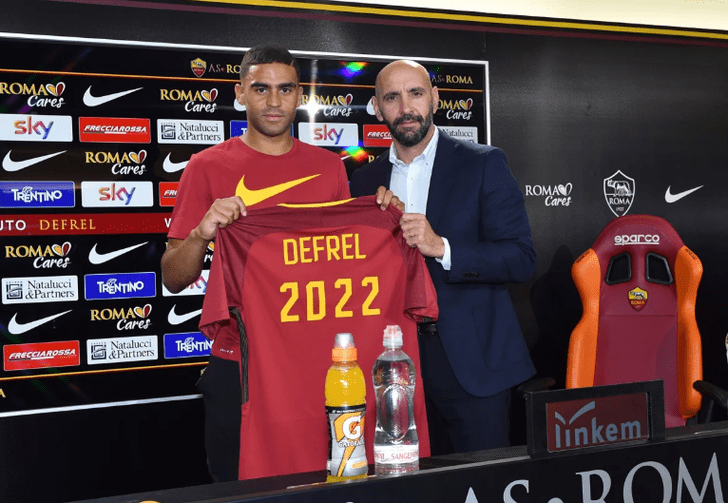Грегуар Дефрель (слева), asroma.com