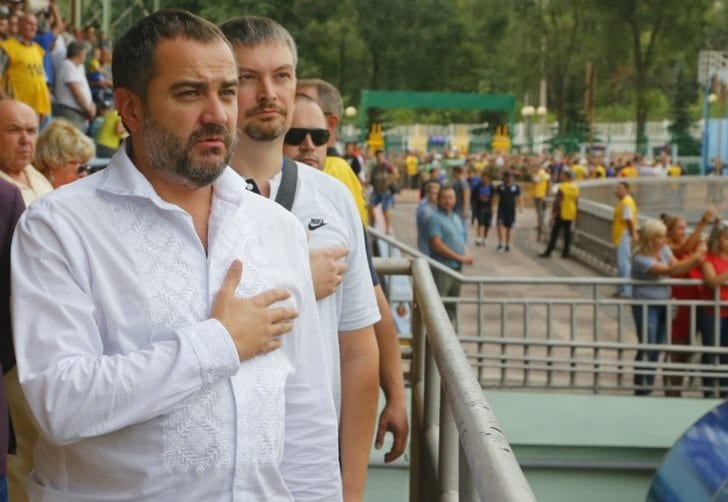 Президент ФФУ Андрей Павелко, fcmariupol.com