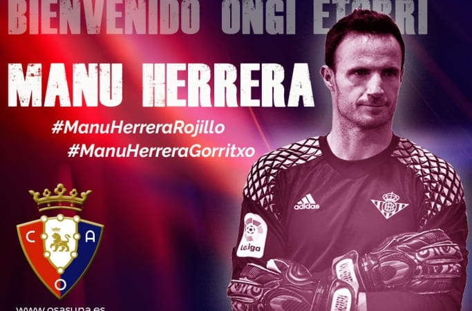 Ману Эррера, osasuna.es