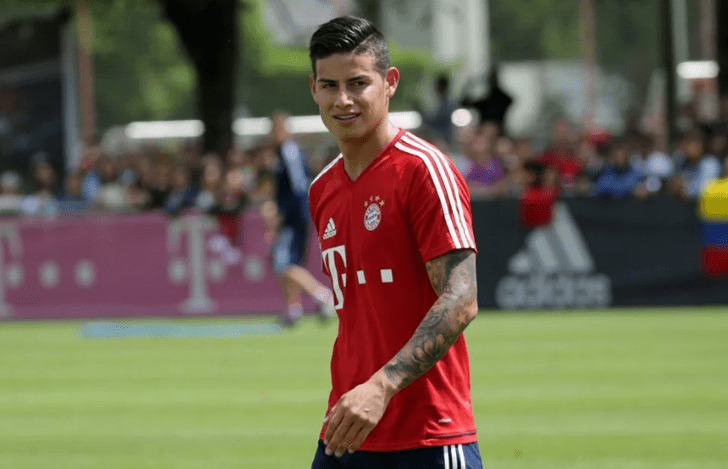 Хамес Родригес, fcbayern.com