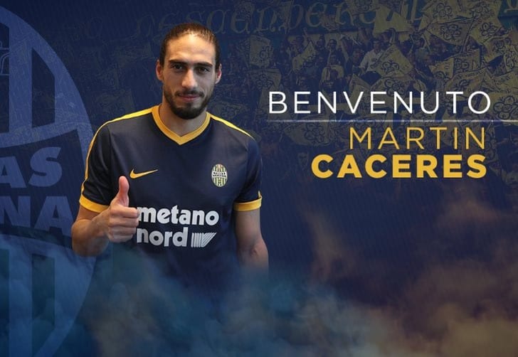 Мартин Касерес, hellasverona.it