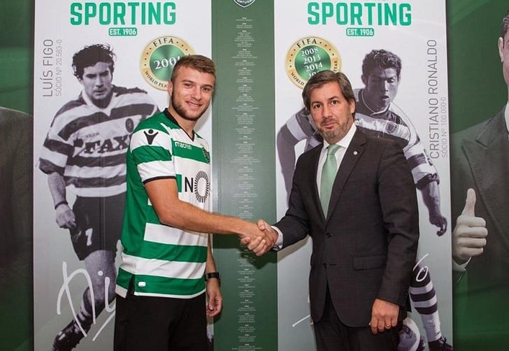 Стефан Ристовски, twitter.com/Sporting_CP