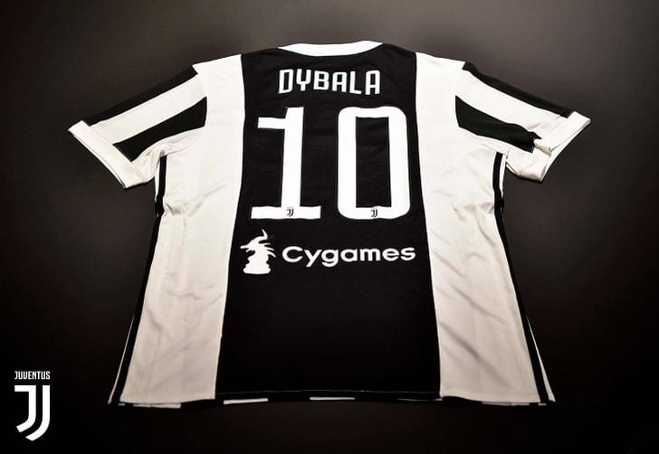 Футболка Пауло Дибалы, juventus.com