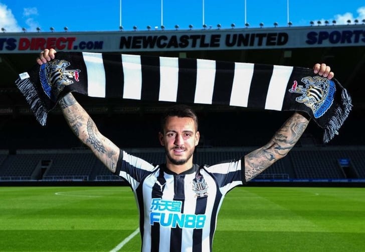 Хоселу, nufc.co.uk