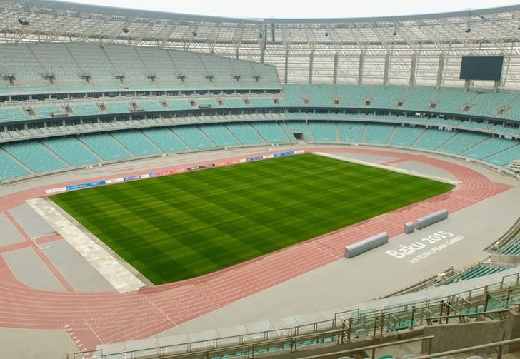"Олимпийский стадион" в Баку, uefa.com