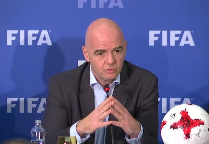Президент ФИФА Джанни Инфантино, Sky Sports