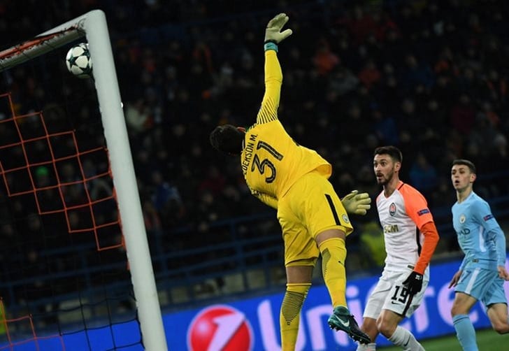 Первый гол "Шахтёра" в ворота "Ман Сити", shakhtar.com