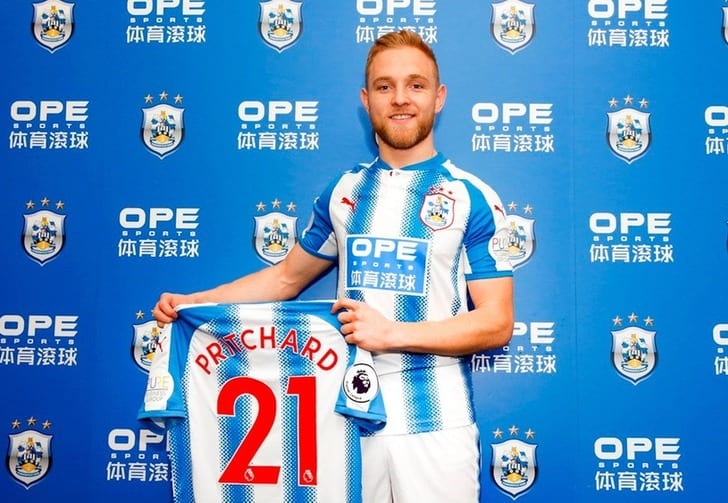 Алекс Притчард, htafc.com