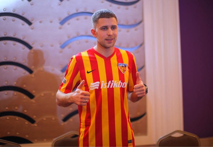 Артем Кравец, kayserispor.org.tr