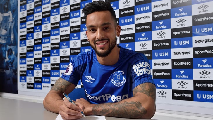 Тео Уолкотт, evertonfc.com