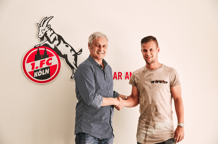 Луис Шауб (справа), 1. FC Köln