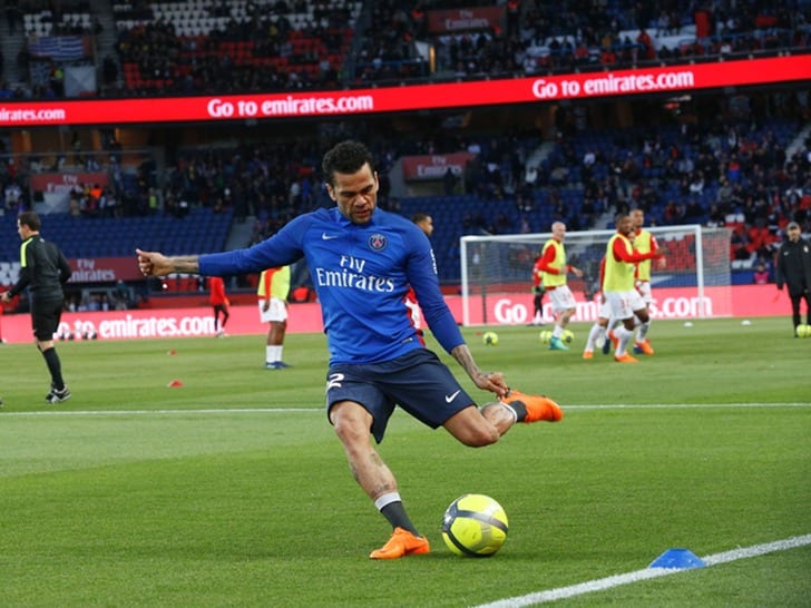 Дани Алвес, psg.fr