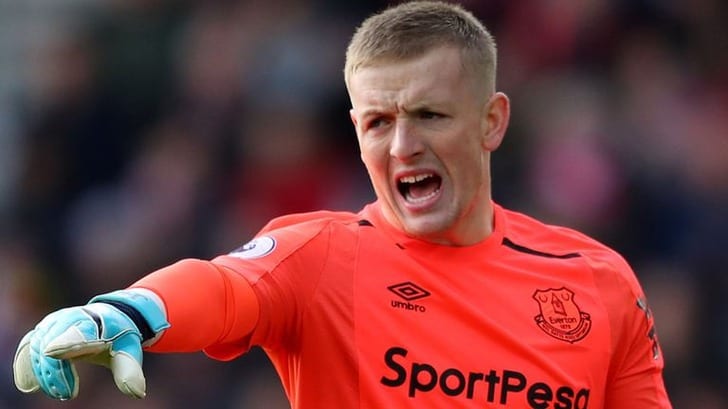 Джордан Пикфорд, skysports.com