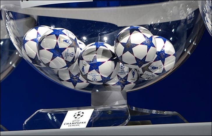 Жеребьевка Лиги Чемпионов