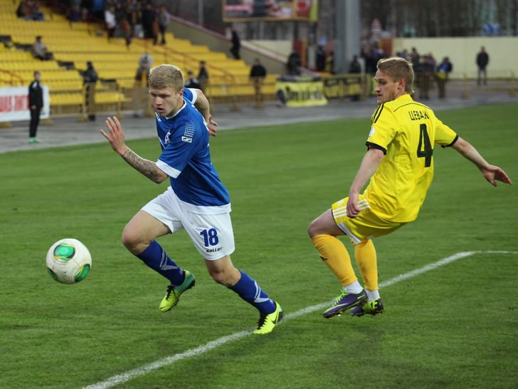 Никита Корзун в составе минского "Динамо", dinamo-minsk.by